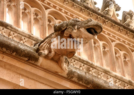 Monastery of Saint John of the Kings gargoyle. Toledo, Spain Stock Photo
