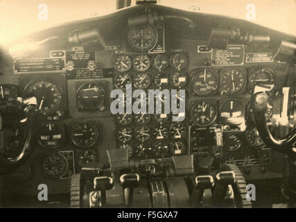 Interior of the twin-engine tactical transport Fairchild C -119 Flying ...