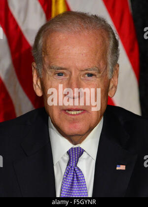 Vice President Biden meets with Jewish community leaders In Davie, Florida  Featuring: Vice President Joe Biden Where: Davie, Florida, United States When: 03 Sep 2015 Stock Photo