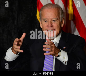 Vice President Biden meets with Jewish community leaders In Davie, Florida  Featuring: Vice President Joe Biden Where: Davie, Florida, United States When: 03 Sep 2015 Stock Photo