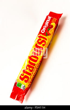 A Package of Starburst Candy made by the Wrigley company subsidiary of Mars Inc. Stock Photo