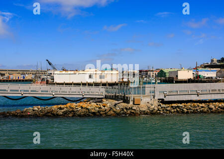 Al Scoma Way and Fisherman's Wharf; all around San Francisco Bay in California Stock Photo