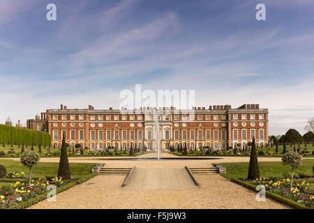 The Privy Garden, Hampton Court Palace, Richimond upon Thames, Surrey, UK Stock Photo