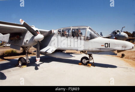 North American Rockwell OV-10D 'Bronco ', 155494, cn 305-105 Stock Photo