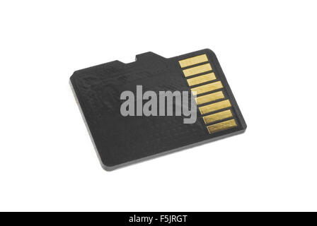 micro sd memory card Stock Photo