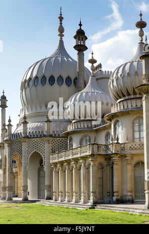 Domes and minarets of Brighton's Royal Pavilion Stock Photo