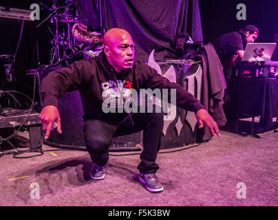 Detroit, MI, USA. 31st Oct, 2015. Members of the group ONYX celebrate Hallowicked at the Detroit Fillmore in Michigan. © Alexis Simpson/ZUMA Wire/Alamy Live News Stock Photo