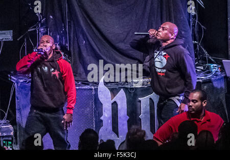 Detroit, MI, USA. 31st Oct, 2015. Members of the group ONYX celebrate Hallowicked at the Detroit Fillmore in Michigan. © Alexis Simpson/ZUMA Wire/Alamy Live News Stock Photo