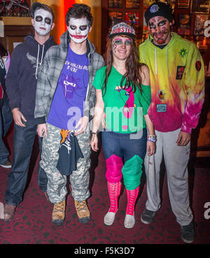 Detroit, MI, USA. 31st Oct, 2015. INSANE CLOWN POSSE and JUGGALOS celebrate Hallowicked at the Detroit Fillmore in Michigan. © Alexis Simpson/ZUMA Wire/Alamy Live News Stock Photo