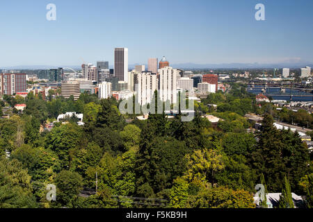 Portland, Oregon skyline Stock Photo