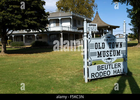 Old Town Museum Elk City Oklahoma USA Stock Photo