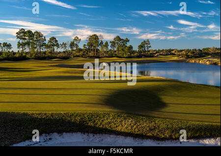 The Conservatory Course Hole 18 Stock Photo