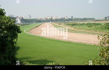 The image of Mahalaxmi race Course was taken in Mumbai, India Stock Photo