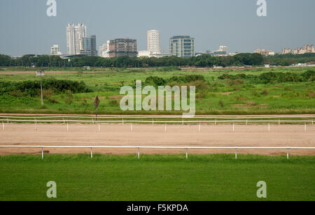 The image of Mahalaxmi race Course was taken in Mumbai, India Stock Photo