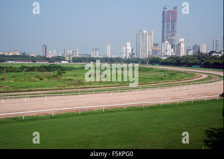 The image of Mahalaxmi race Course was taken in Mumbai, India Stock Photo