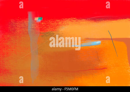 Abstract art painting, india, asia Stock Photo