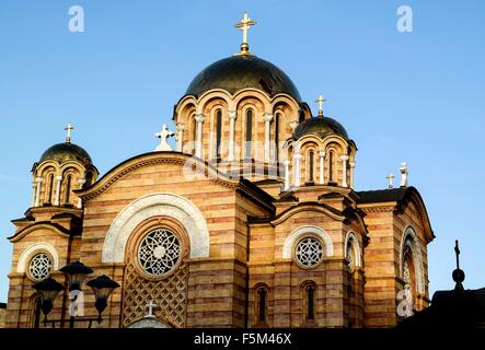 Cathedral of Christ the Saviour in Banja Luka. Stock Photo