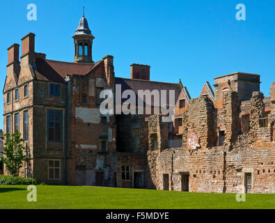 The house at Rufford Abbey near Ollerton in Nottinghamshire England UK in the grounds of Rufford Country Park Stock Photo