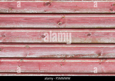 Old painted wood wall - texture or background Stock Photo