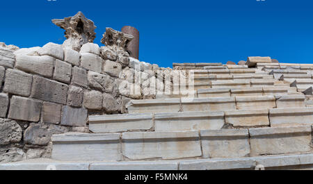 The Roman Odeum  at Kom el Dikka, Alexandria, Northern Egypt Stock Photo