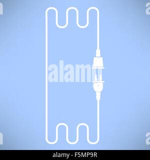 Plug and Socket Concept Stock Vector