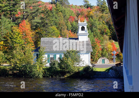 Stark Union Church Stark New Hampshire New England USA Stock Photo