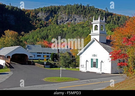 Stark Union Church Stark New Hampshire New England USA Stock Photo