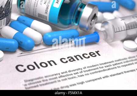 Colon Cancer Diagnosis. Medical Concept. Stock Photo