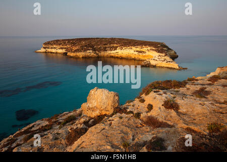 Island of Rabbits in Lampedusa, Sicily, Italy Stock Photo