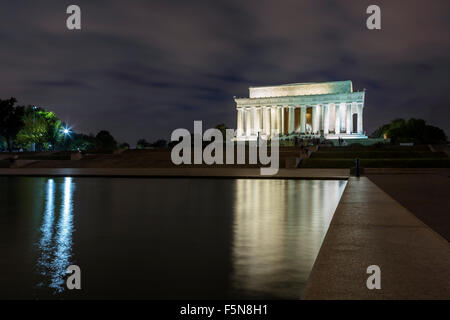 The Lincoln Memorial in Washington DC Stock Photo