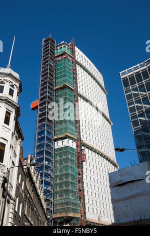 Centrepoint under reconstruction in Central London Stock Photo