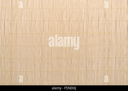 Bamboo fine tablecloth background texture. Striped wallpaper. Stock Photo