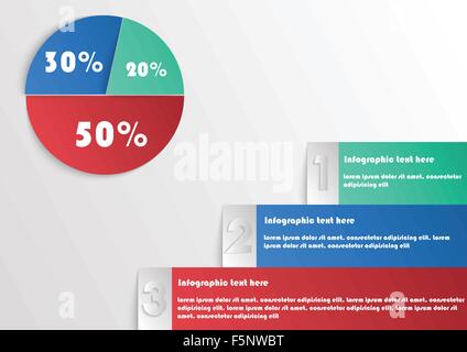 Stair step infographics background, VECTOR, EPS10 Stock Vector
