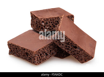 milk chocolate bar isolated Stock Photo