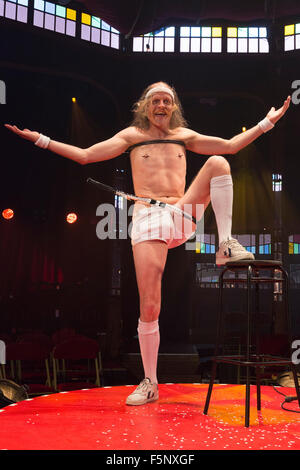 Captain Frodo, contortion with a tennis raquet. The Olivier Award ...