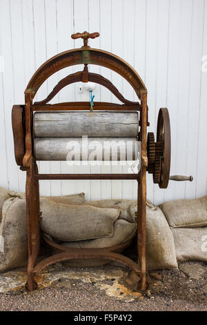 Old Mangle Stock Photo