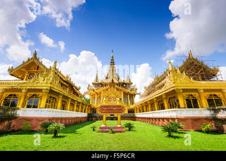 Bago, Myanmar at Kambawzathardi Golden Palace. Stock Photo