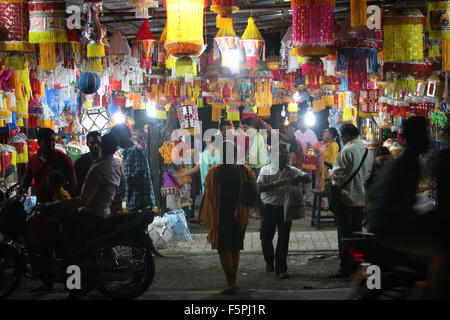 diwali festival pune shopping india alamy dadar mumbai market november