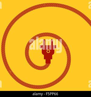 Electric Plug Concept Stock Vector