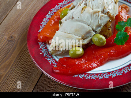 Drunken chicken - raditional dish from Shaoxing, China Stock Photo