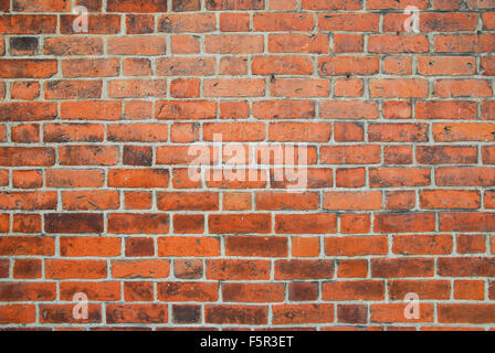Aged brick wall background Stock Photo