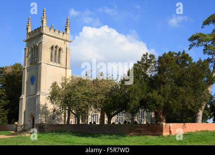 St. Mary's Church in Ickworth, Suffolk, England. Stock Photo