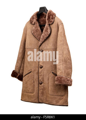 Winter coats isolated on white background Stock Photo - Alamy