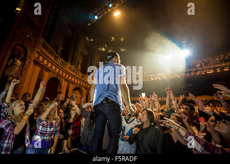 Detroit, Michigan, USA. 7th Nov, 2015. CHASE RICE performing on his ''JD and Jesus'' Tour at The Fillmore in Detroit, MI on November 7th 2015 Credit:  Marc Nader/ZUMA Wire/Alamy Live News Stock Photo