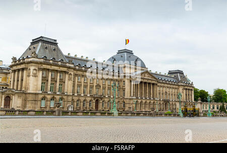 The Royal Palace in the center of Brussels, Belgium. Built in 1904 for King Leopold II Stock Photo