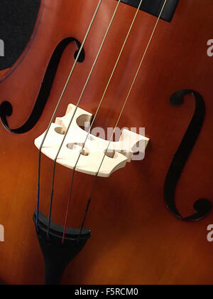 Close-up of Violin Stock Photo