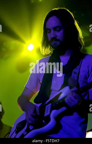 Tame Impala headline at the Barrowlands Ballroom in Glasgow  Featuring: Tame Impala Where: Glasgow, Scotland, United Kingdom When: 08 Sep 2015 Stock Photo