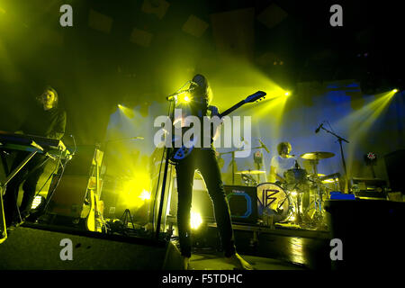 Tame Impala headline at the Barrowlands Ballroom in Glasgow  Featuring: Tame Impala Where: Glasgow, Scotland, United Kingdom When: 08 Sep 2015 Stock Photo