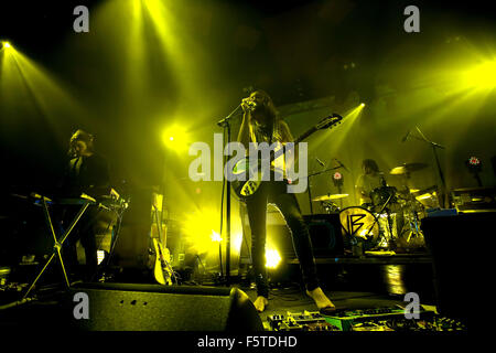 Tame Impala headline at the Barrowlands Ballroom in Glasgow  Featuring: Tame Impala Where: Glasgow, Scotland, United Kingdom When: 08 Sep 2015 Stock Photo