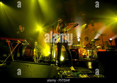 Tame Impala headline at the Barrowlands Ballroom in Glasgow  Featuring: Tame Impala Where: Glasgow, Scotland, United Kingdom When: 08 Sep 2015 Stock Photo